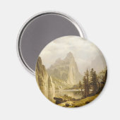 Bierstadt Albert Merced Fluss Yosemite Valley Magnet (Vorderseite/Rückseite)