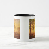 Bierstadt Albert Sunset am Berg Tasse (Zentrum)