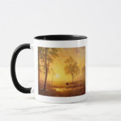 Bierstadt Albert Sunset am Berg Tasse (Links)