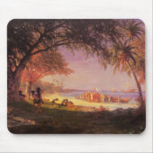Bierstadt Albert, The Landing of Columbus Mousepad (Vorne)