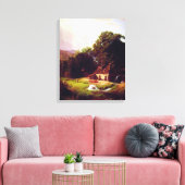 Bierstadt Albert The Old Mill Leinwanddruck (Insitu (Wohnzimmer))