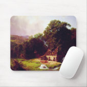 Bierstadt Albert The Old Mill Mousepad (Mit Mouse)
