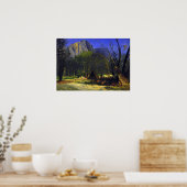 Bierstadt - Amerikanische Ureinwohner im Rat Poster (Küche)