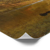 Bierstadt - Amerikanische Ureinwohner Speeren Fisc Poster (Ecke)