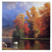 Bierstadt - Auf Saco, Fliese (Vorderseite)