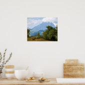 Bierstadt - Berg Pilatus Poster (Küche)