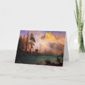 Bierstadt - Bergsee, Kunstgewerbe, Karte (Vorderseite)