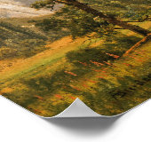 Bierstadt - Bridal Veil Falls Yosemite Valley Poster (Ecke)