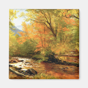 Bierstadt - Brook in Woods Magnet