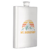 Bierstadt Colorado Retro Turquoise Flachmann (Rechts)