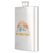 Bierstadt Colorado Retro Turquoise Flachmann (Links)