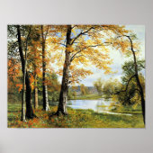 Bierstadt - Ein ruhiger See, Poster (Vorne)