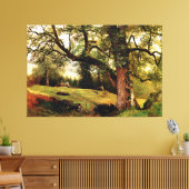 Bierstadt - Ein Weg durch die Bäume, Leinwanddruck (Insitu (Wohnzimmer))