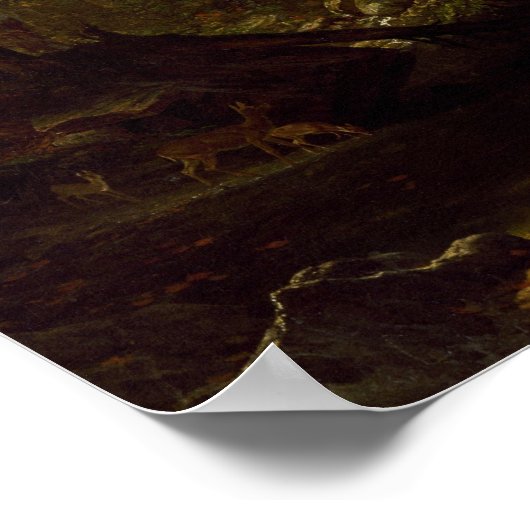 Bierstadt - Emerald Pool Poster (Ecke)