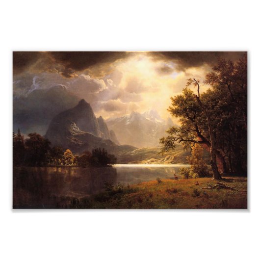 Bierstadt Estes Park Colorado Fotodruck (Vorne)