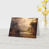 Bierstadt Estes Park-Colorado-Gruß-Karte Karte (Gelbe Blume)