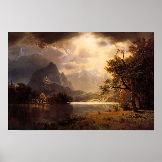 Bierstadt Estes Park Colorado Poster (Vorne)