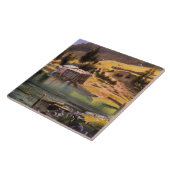 Bierstadt - Fang- und Jagdlager, Alaska Fliese (Seite)