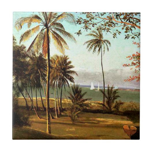 Bierstadt - Florida Scene Fliese (Vorderseite)