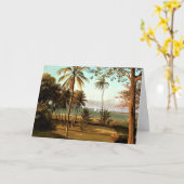 Bierstadt - Florida Scene Karte (Gelbe Blume)