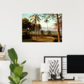 Bierstadt - Florida Scene Poster (Heimbüro)