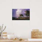 Bierstadt - Frühjahr in Kalifornien Poster (Küche)
