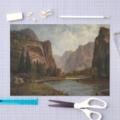 Bierstadt Gates of Yosemite Painting Seidenpapier (Handwerk)