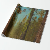 Bierstadt Giant Sequoia Forest Painting Geschenkpapier (Ungerollt)