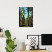 Bierstadt - Grizzly Giant Sequoia Mariposa Grove Poster (Heimbüro)