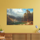 Bierstadt Mount Corcoran Painting Leinwanddruck (Insitu (Wohnzimmer))