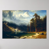 Bierstadt Mount Corcoran Poster (Vorne)