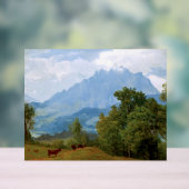 Bierstadt - Mount Pilatus, Acrylschild (Neutral)