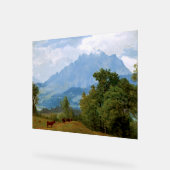 Bierstadt - Mount Pilatus, Acrylschild (Winkel)
