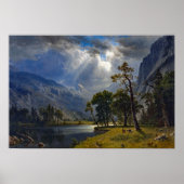Bierstadt Mount Starr King Yosemite Painting Poster (Vorne)