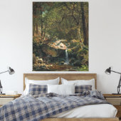 Bierstadt Mountain Bach Landschaftsbild Malerei Leinwanddruck (Insitu (Schlafzimmer))