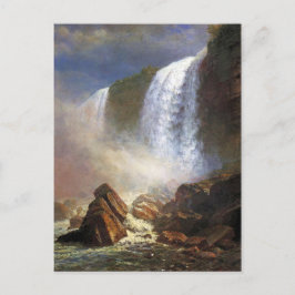 Bierstadt Niagara Falls Painting Postkarte