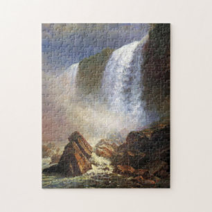 Bierstadt Niagara Falls Painting Puzzle