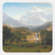 Bierstadt Rocky Mountains Landers Peak Malerei