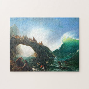 Bierstadt San Francisco Siegel-Puzzlespiel Puzzle