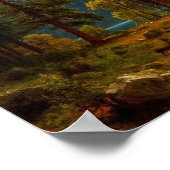 Bierstadt Sierra Nevada Malerei Poster (Ecke)