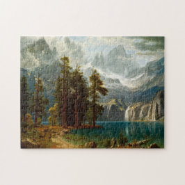 Bierstadt Sierra Nevada Malerei Puzzle