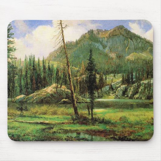 Bierstadt - Sierra Nevada Mountains, Mousepad (Vorne)