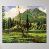 Bierstadt - Sierra Nevada Mountains, Poster (Vorne)