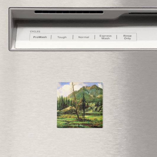 Bierstadt - Sierra Nevada, schöne Kunst Magnet (In Situ (Geschirrspüler))