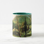 Bierstadt - Sierra Nevada, schöne Kunst Tasse (Zentrum)