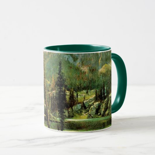 Bierstadt - Sierra Nevada, schöne Kunst Tasse (VorderseiteRechts)