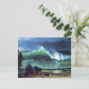 Bierstadt - Smaragdmeer, Kunstmalerei, Postkarte