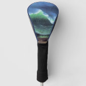 Bierstadt - Smaragdsee, Kunstmalerei, Golf Headcover (Vorderseite)