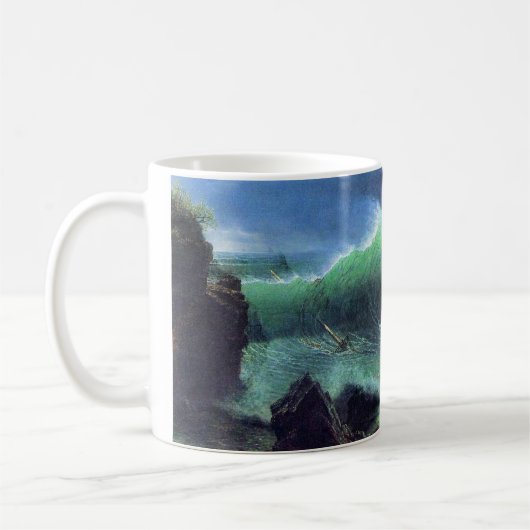 Bierstadt - Smaragdsee, Kunstmalerei, Kaffeetasse (Links)