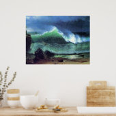 Bierstadt - Smaragdsee, Kunstmalerei, Poster (Küche)